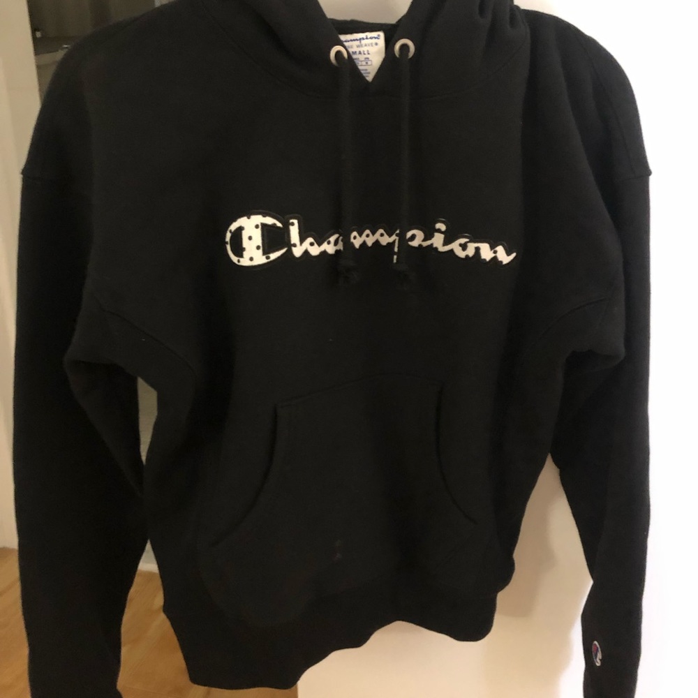 Champion black hoodie